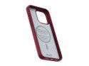 Njord "Suede MagSafe" Cover for Apple iPhone 15 Pro Max, red