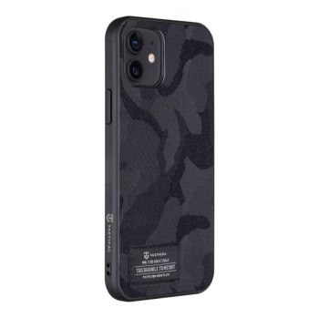 Tactical Camo Troop Cover for Apple iPhone 12/12 Pro Black Tactical Camo Troop Cover for Apple iPhone 12/12 Pro Black