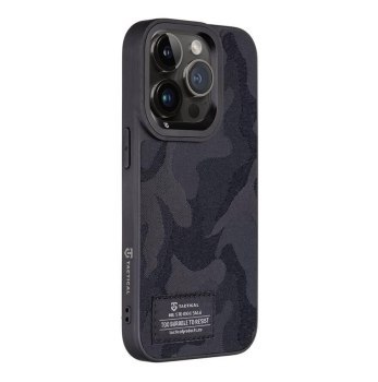 Tactical Camo Troop Cover for Apple iPhone 14 Pro Black Tactical Camo Troop Cover for Apple iPhone 14 Pro Black