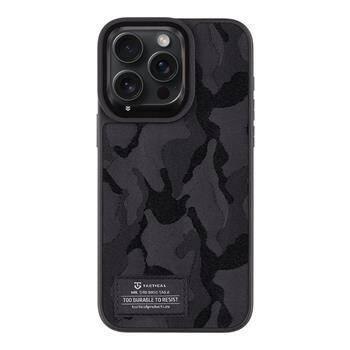 Tactical Camo Troop Cover for Apple iPhone 15 Pro Max Black Tactical Camo Troop Cover for Apple iPhone 15 Pro Max Black