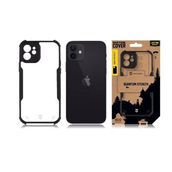 Tactical Quantum Stealth Cover for Apple iPhone 12 Clear/Black Tactical Quantum Stealth Cover for Apple iPhone 12 Clear/Black