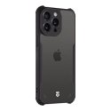 Tactical Quantum Stealth Cover for Apple iPhone 15 Pro Max Clear/Black