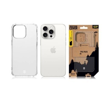 Tactical TPU Plyo Cover for Apple iPhone 15 Pro Transparent Tactical TPU Plyo Cover for Apple iPhone 15 Pro Transparent
