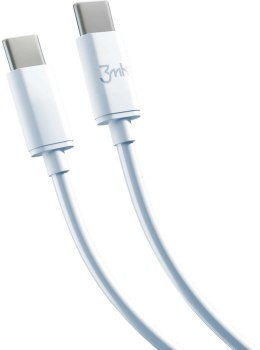 3mk Hyper USB-C - USB-C 2.0m 100W biały 3mk Hyper USB-C - USB-C 2.0m 100W biały