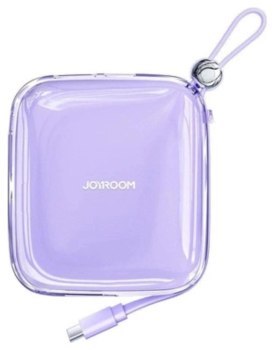 Joyroom JR-L005 10000mAh Lightning USB-A - fioletowy Joyroom JR-L005 10000mAh Lightning USB-A - fioletowy