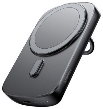 Joyroom JR-W030 6000mAh 20W MagSafe z ringiem i podstawką czarny Joyroom JR-W030 6000mAh 20W MagSafe z ringiem i podstawką czarny