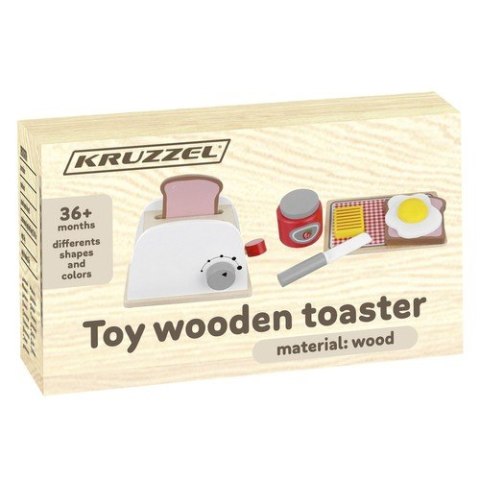 Toster drewniany zabawkowy 22435 Toster drewniany zabawkowy 22435