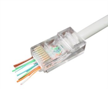 Wtyk RJ45 UTP 8P8C przelotowy 10 szt. Gembird Wtyk RJ45 UTP 8P8C przelotowy 10 szt. Gembird