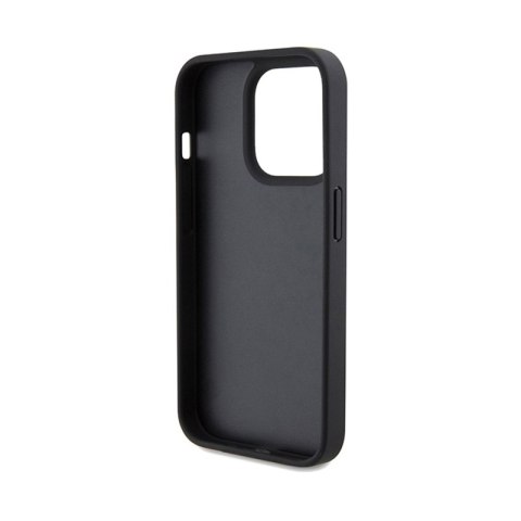 US Polo Assn Yoke Pattern - Etui iPhone 15 Pro Max (czarny) US Polo Assn Yoke Pattern - Etui iPhone 15 Pro Max (czarny)