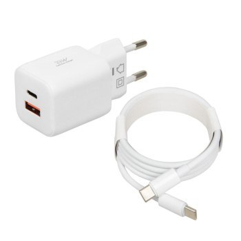 IBOX ŁADOWARKA UNIWERSALNA C-42 GAN PD33W USB A+C WHITE IBOX ŁADOWARKA UNIWERSALNA C-42 GAN PD33W USB A+C WHITE