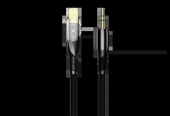 JELLICO kabel B21 Lightning - JACK 3.5MM 1.2M Czarny JELLICO kabel B21 Lightning - JACK 3.5MM 1.2M Czarny