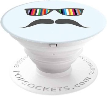 PopSockets Rainbow Mustache Stand PopSockets Rainbow Mustache Stand