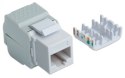 Intellinet 167062 Samozaciskowy moduł Keystone Cat6 UTP Twist-On, biały
