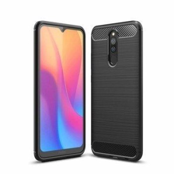 CASE ETUI CARBON LUX CZARNY XIAOMI REDMI 8A CASE ETUI CARBON LUX CZARNY XIAOMI REDMI 8A