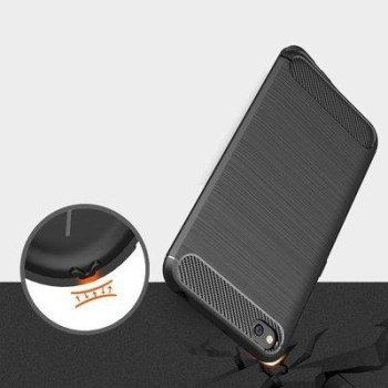 CASE ETUI CARBON LUX NIEBIESKI XIAOMI REDMI GO CASE ETUI CARBON LUX NIEBIESKI XIAOMI REDMI GO