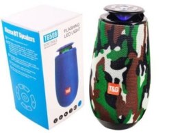 Słuchawki - GŁOŚNIK PRZENOŚNY BLUETOOTH TG-508 5W x2 LED AUX MORO