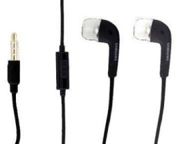 Słuchawki - ORYGINALNY ZESTAW SŁUCHAWKOWY SAMSUNG EHS64AVFBE BLACK 3.5MM BULK
