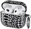 Słuchawki - Richmond & Finch AirPods Gen. 3 case, Black Croc