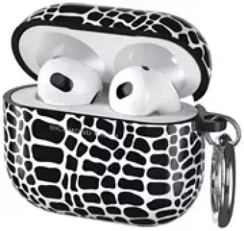 Słuchawki - Richmond & Finch AirPods Gen. 3 case, Black Croc Słuchawki - Richmond & Finch AirPods Gen. 3 case, Black Croc