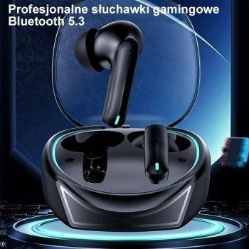 Słuchawki - USAMS Słuchawki Bluetooth 5.3 TWS ENC XJ13 series Gaming Earbuds bezprzewodowe czarny/black BHUXJ01 (US-XJ13) Słuchawki - USAMS Słuchawki Bluetooth 5.3 TWS ENC XJ13 series Gaming Earbuds bezprzewodowe czarny/black BHUXJ01 (US-XJ13)