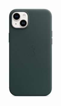 Apple iPhone 14 Plus Leather Case with MagSafe forest green