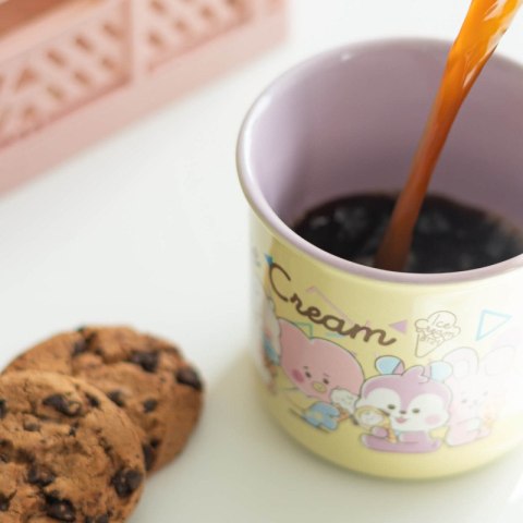 BT21 - Kubek ceramiczny 380 ml z kolekcji Ice Cream BT21 - Kubek ceramiczny 380 ml z kolekcji Ice Cream