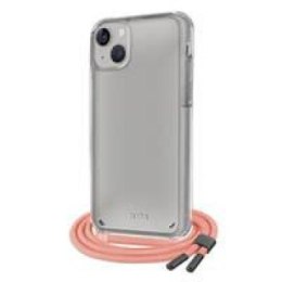 SBS Etui z naszyjnikiem do iPhone'a 14, łososiowe