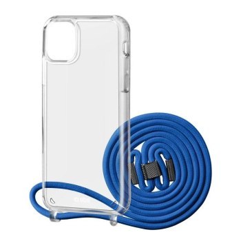SBS Necklace Case Blue with coloured strap, for iPhone 12/12 Pro SBS Necklace Case Blue with coloured strap, for iPhone 12/12 Pro