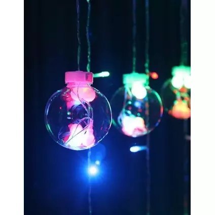 Kurtyna świetlna 108 LED USB multicolor KŚ19734 Kurtyna świetlna 108 LED USB multicolor KŚ19734