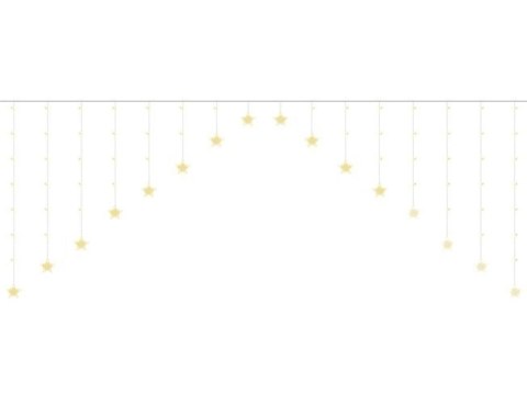 Kurtyna świetlna 136LED - ciepły biały 31V KŚ11337 Kurtyna świetlna 136LED - ciepły biały 31V KŚ11337