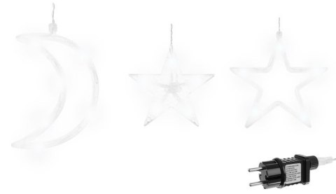 Kurtyna świetlna 138LED - zimny biały 31V KŚ11330 Kurtyna świetlna 138LED - zimny biały 31V KŚ11330