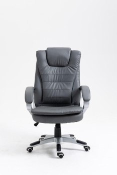 Fotel biurowy z masażem podgrzewany ACTIVEJET YK7304 szary