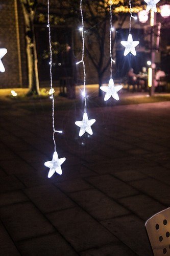 Kurtyna świetlna 136LED - zimny biały 31V KŚ11338 Kurtyna świetlna 136LED - zimny biały 31V KŚ11338