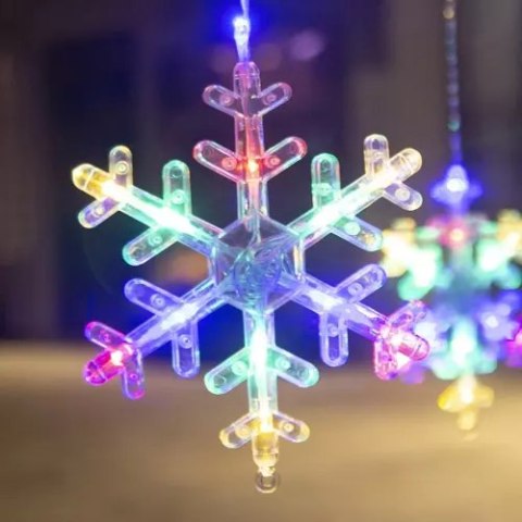 Kurtyna świetlna 138 LED USB multicolor KŚ19742 Kurtyna świetlna 138 LED USB multicolor KŚ19742