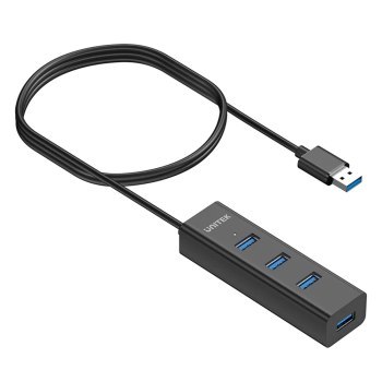 Unitek Aktywny hub USB-A 5Gbps, 4 porty USB-A Unitek Aktywny hub USB-A 5Gbps, 4 porty USB-A