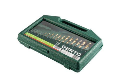 Wiertła do metalu HSS-TiN, 1.0-10.0 mm, zestaw 19 szt. Wiertła do metalu HSS-TiN, 1.0-10.0 mm, zestaw 19 szt.