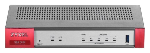 Firewall Zyxel USGFLEX50 1xWAN 4xLAN SPI firewall: 350 Mbps Max. IPsec VPN: 20 Firewall Zyxel USGFLEX50 1xWAN 4xLAN SPI firewall: 350 Mbps Max. IPsec VPN: 20
