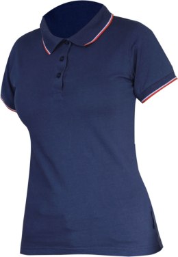 Koszulka polo damska 190g/m2, granatowa, 