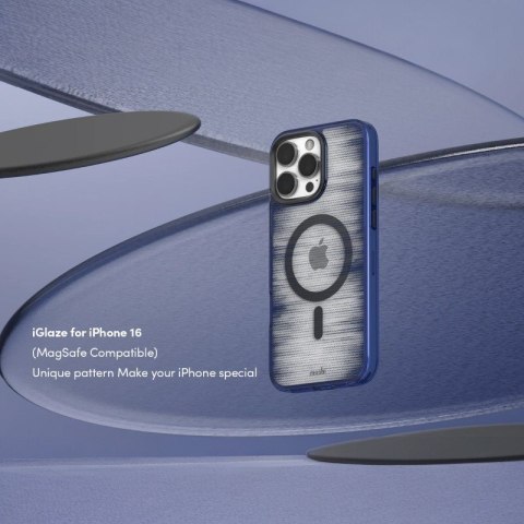 Moshi iGlaze MagSafe - Etui iPhone 16 Pro Max (Mist White) Moshi iGlaze MagSafe - Etui iPhone 16 Pro Max (Mist White)
