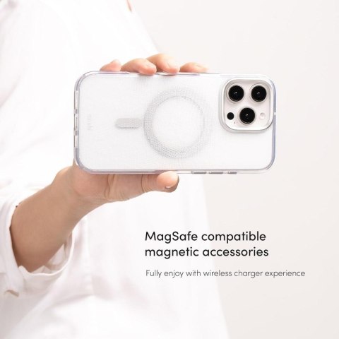 Moshi iGlaze MagSafe - Etui iPhone 16 Pro Max (Mist White) Moshi iGlaze MagSafe - Etui iPhone 16 Pro Max (Mist White)