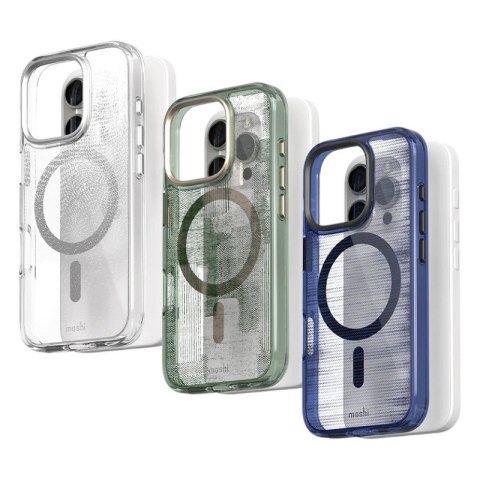 Moshi iGlaze MagSafe - Etui iPhone 16 Pro Max (Mist White) Moshi iGlaze MagSafe - Etui iPhone 16 Pro Max (Mist White)