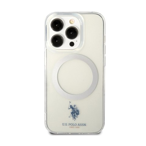 US Polo Assn MagSafe Collection - Etui iPhone 15 Pro Max (przezroczysty) US Polo Assn MagSafe Collection - Etui iPhone 15 Pro Max (przezroczysty)