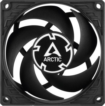 WENTYLATOR ARCTIC P8 PWM PST (black/black) 80mm WENTYLATOR ARCTIC P8 PWM PST (black/black) 80mm