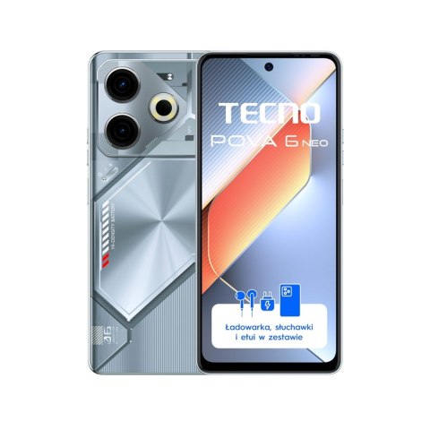 Smartfon TECNO POVA 6 Neo 8/256GB Starry Silver Smartfon TECNO POVA 6 Neo 8/256GB Starry Silver