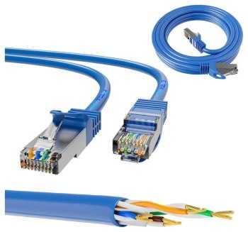 Extralink Kat.6A S/FTP 0.5m | Miedź | 10Gbit/s Extralink Kat.6A S/FTP 0.5m | Miedź | 10Gbit/s