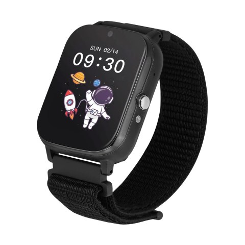 Smartwatch Garett Kids Tech 4G czarny velcro Smartwatch Garett Kids Tech 4G czarny velcro