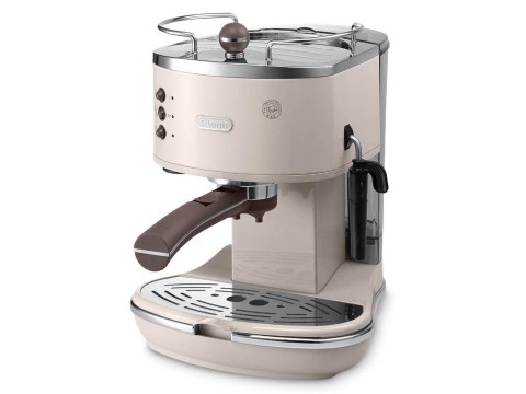 Ekspres ciśnieniowy automatyczny, kolbowy DeLonghi Icona Vintage ECOV311.BG (1100W; kolor beżowy) Ekspres ciśnieniowy automatyczny, kolbowy DeLonghi Icona Vintage ECOV311.BG (1100W; kolor beżowy)