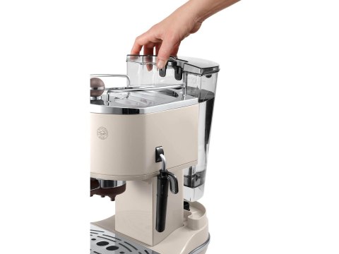 Ekspres ciśnieniowy automatyczny, kolbowy DeLonghi Icona Vintage ECOV311.BG (1100W; kolor beżowy) Ekspres ciśnieniowy automatyczny, kolbowy DeLonghi Icona Vintage ECOV311.BG (1100W; kolor beżowy)