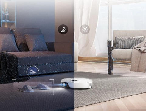 Robot sprzątający ze stacją Roborock S8+ (biały) Robot sprzątający ze stacją Roborock S8+ (biały)