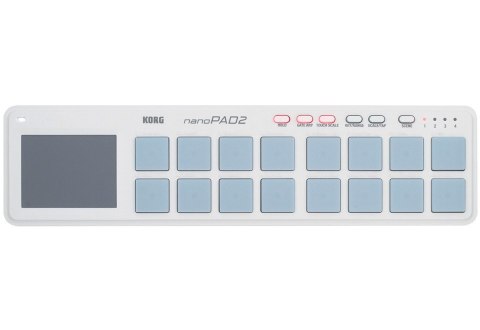 Korg NANOPAD 2 White - Kontroler MIDI Korg NANOPAD 2 White - Kontroler MIDI